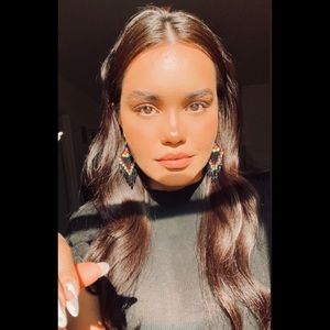 Native Cora Artisan Beaded Earring Set